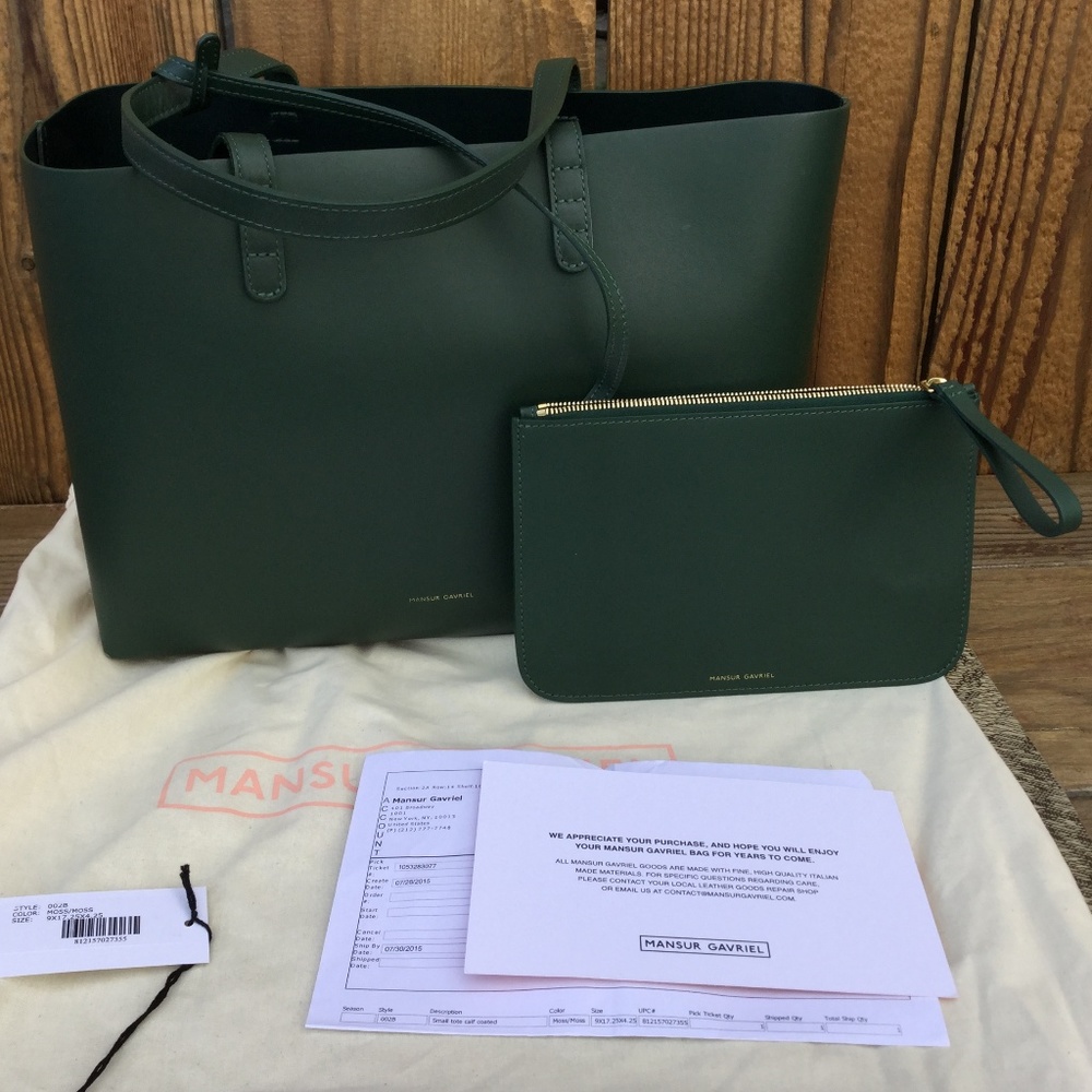 Mansur Gavriel Calf Coated Small Tote